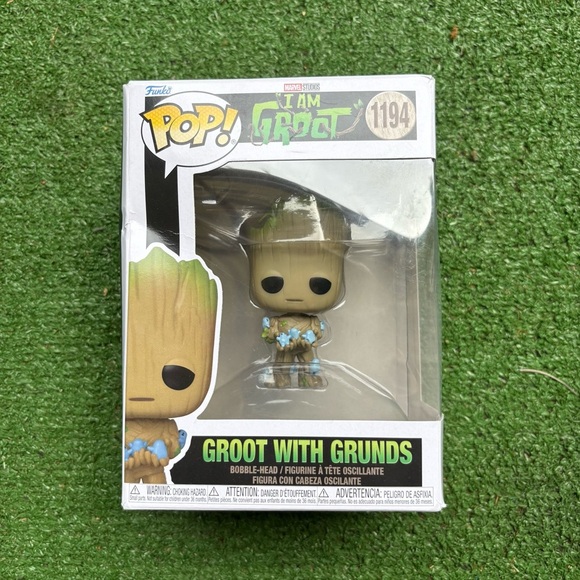 Funko Other - Funko Pop! Marvel I Am Groot 1194 Groot with Grunds Vinyl Figure